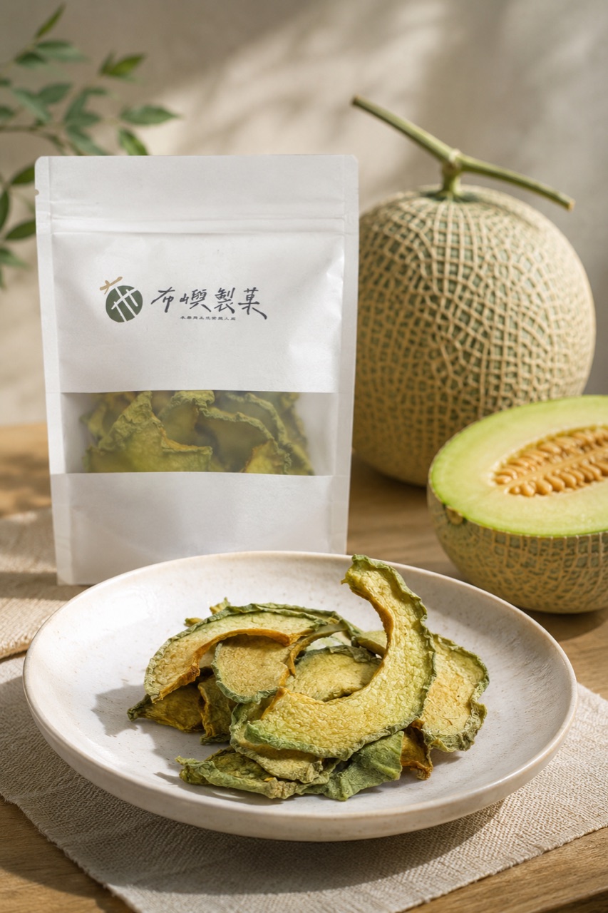 布嶼菓．厚｜青 — 崙背洋香瓜果乾