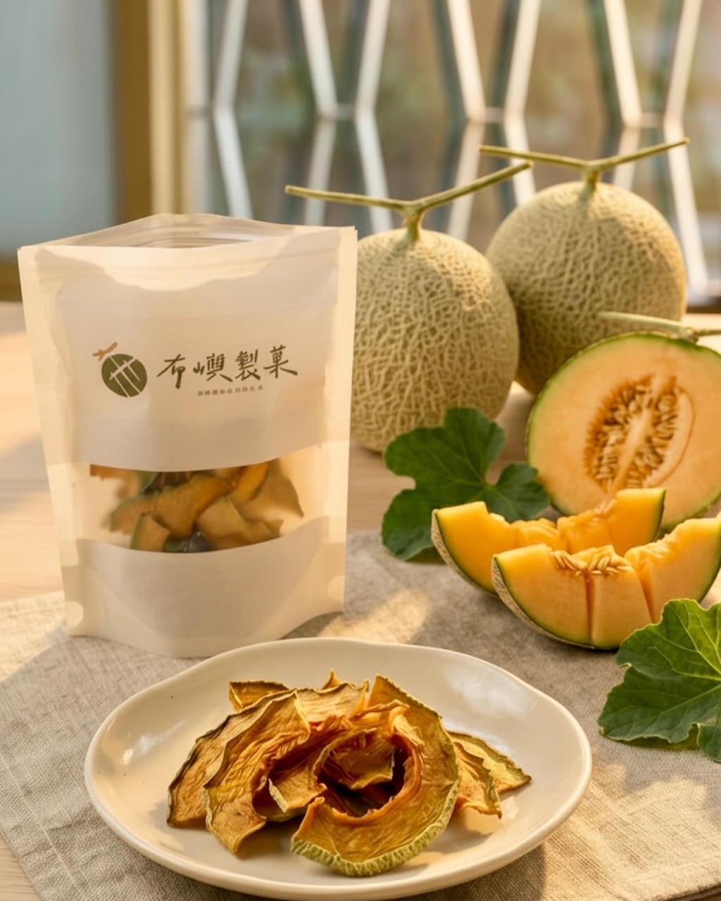 布嶼菓．薄｜紅 — 崙背洋香瓜果乾